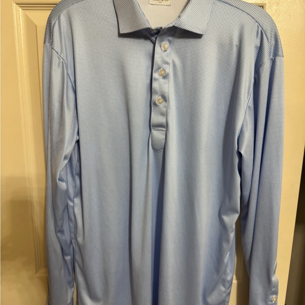Collars & Co Men’s Long Sleeve Shirt (Sz Large)